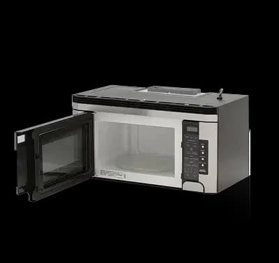 Open microwave for microwave repair