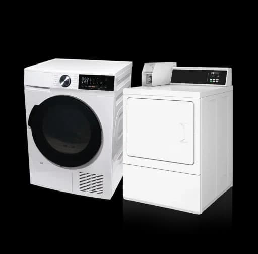 Washer and dryer set for residential appliance repair