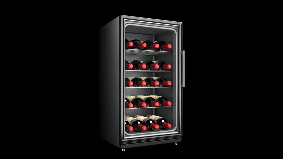Wine cooler with bottles for wine cooler repair